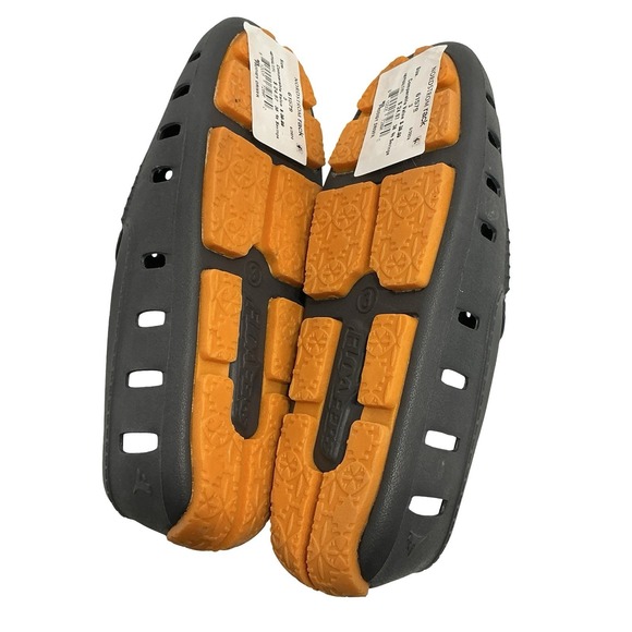 Floafers Prodigy Driver Water Shoes Big Kid Sz 3 Waterproof Grey Orange Loafers - Picture 6 of 9